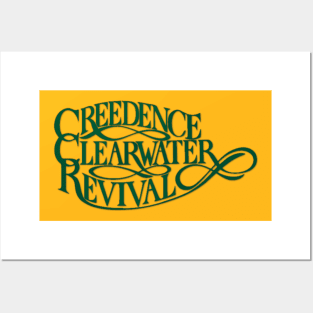 CREEDENCE CLEARWATER REVIVAL Posters and Art